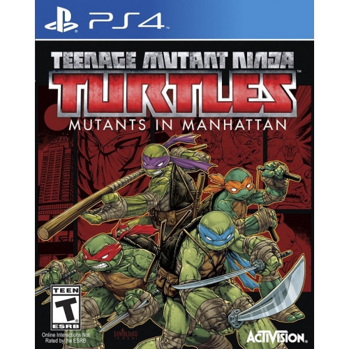 Teenage Mutant Ninja Turtles: Mutants in Manhattan для PS4