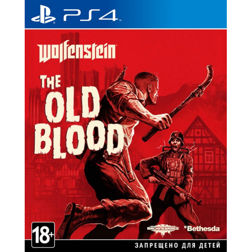 Wolfenstein: The Old Blood русские субтитры для PS4
