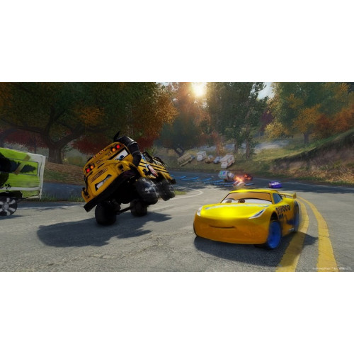 Тачки 3: Навстречу победе русские субтитры PS4