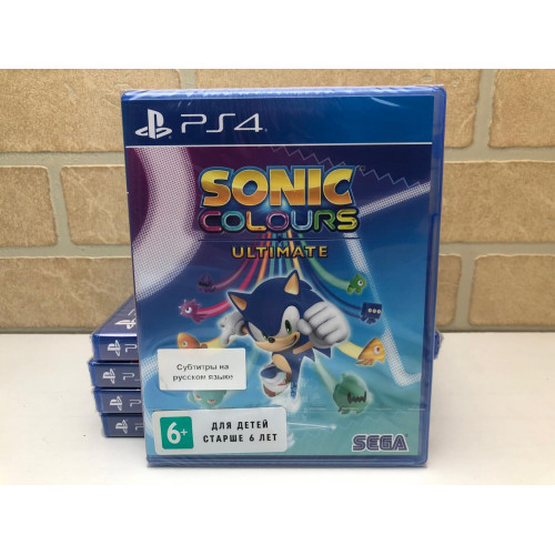 Sonic Colours: Ultimate русские субтитры для PS4