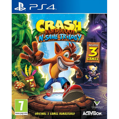 Crash Bandicoot N. Sane Trilogy для PS4
