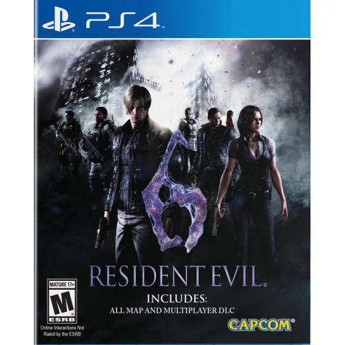Resident Evil 6 русские субтитры для PS4