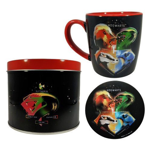 Набор кружка и подставка Harry Potter (Crests - Magical) Mug & Coaster In Tin 370ml GP85471