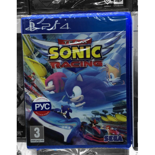 Team Sonic Racing русские субтитры для PS4