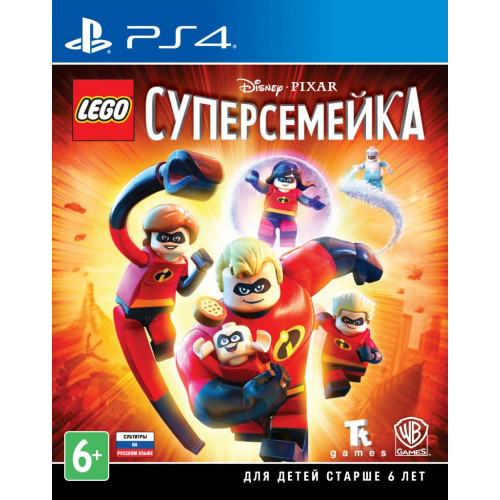 Lego Суперсемейка русские субтитры для PS4