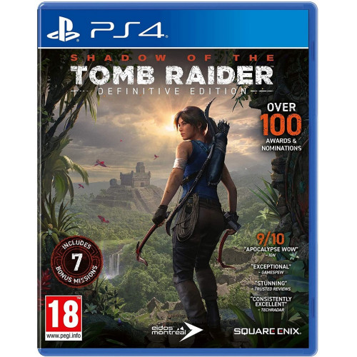 Shadow of the Tomb Raider Defenitive Edition русская версия для PS4
