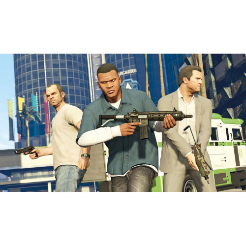 Grand Theft Auto V Premium Online Edition русские субтитры для PS4