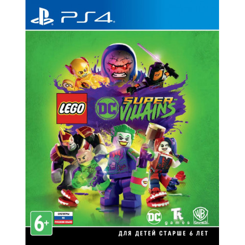 LEGO DC Super-Villains русские субтитры для PS4