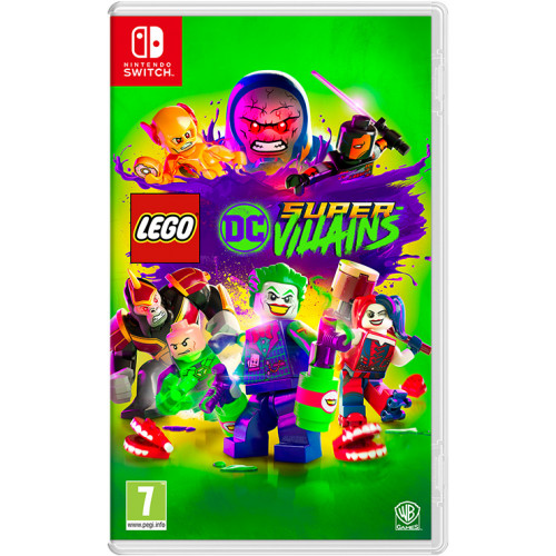 LEGO DC Super-Villains русские субтитры для Nintendo Switch