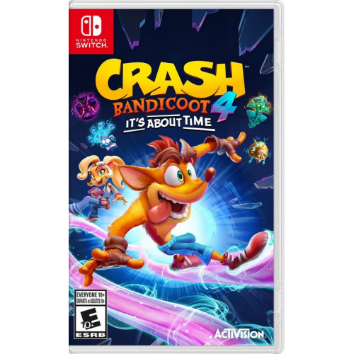 Crash Bandicoot 4 Its About Time русские субтитры для Nintendo Switch