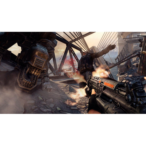 Wolfenstein: The New Order + The Old Blood - Double Pack русские субтитры для PS4