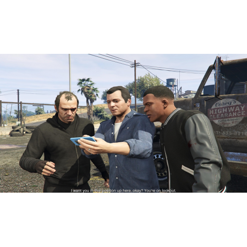 Grand Theft Auto V русские субтитры для PS5