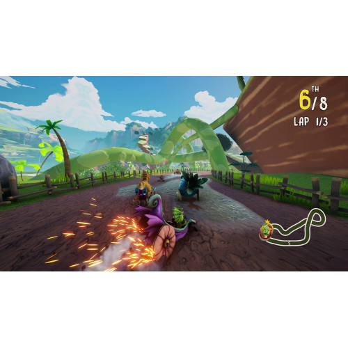 Gigantosaurus. Dino Kart для Nintendo Switch