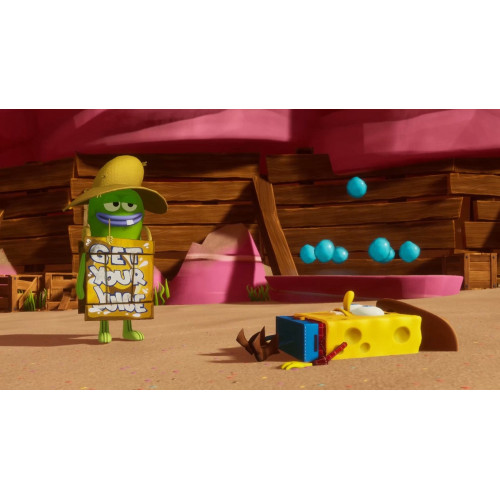 SpongeBob SquarePants The Cosmic Shake русские субтитры для PS4