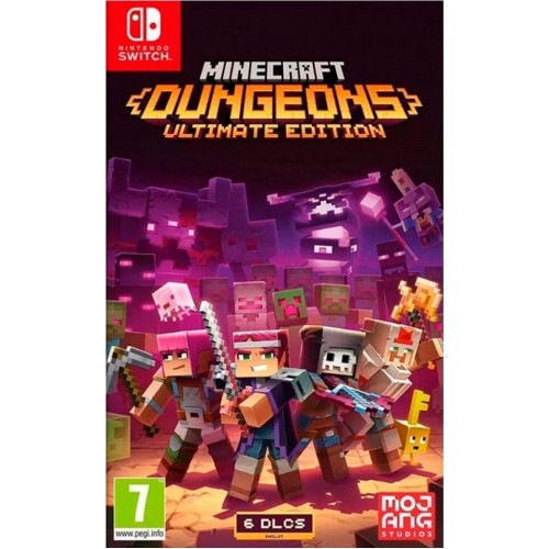 Minecraft Dungeons Ultimate Edition русская версия для Nintendo Switch