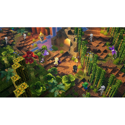 Minecraft Dungeons Ultimate Edition русская версия для Nintendo Switch