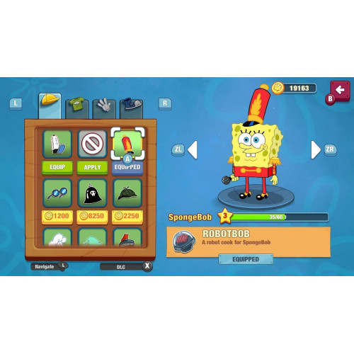 SpongeBob: Krusty Cook-Off. Extra Krusty Edition русские субтитры для Nintendo Switch
