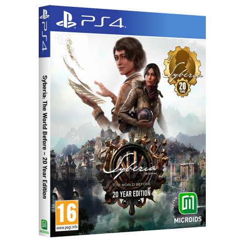 Syberia: The World Before 20 Year Edition русская версия для PS4