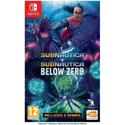 Subnautica + Subnautica: Below Zero русские субтитры для Nintendo Switch