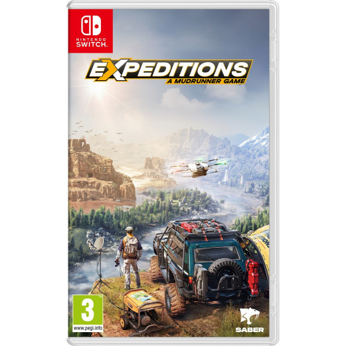 Expeditions a Mudrunner Game русские субтитры для Nintendo Switch