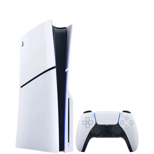 Игровая приставка Sony PlayStation 5 Slim 1 TБ SSD с дисководом , белый