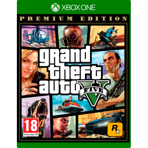 Grand Theft Auto V Premium Edition русская версия для Xbox One