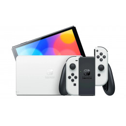 Nintendo Switch OLED 64 ГБ, белый